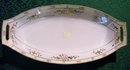 Noritake Nippon Celery Dish: Gold Encrusted