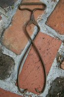 Household Ice Tongs: Stamped Steel