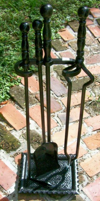 Bradley & Hubbard Arts & Crafts Fireplace Tool Set