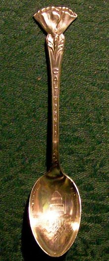 Souvenir Spoon: Sacramento/ California