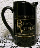 Advertising Pitcher: Black Velvet Blended Canadian Whisky