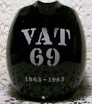VAT 69 Whisky Advertising Ceramic Pitcher 100th Anniversary