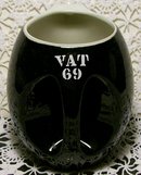 VAT 69 Whisky Advertising Ceramic Pitcher 100th Anniversary