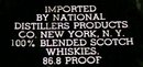 VAT 69 Whisky Advertising Ceramic Pitcher 100th Anniversary