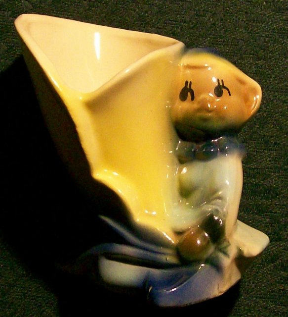 Shawnee Pixie/Elf Ceramic Planter 4