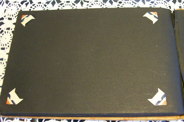 Painted Leather Souvenir Photo Album Pittsburgh PA Early 1900's