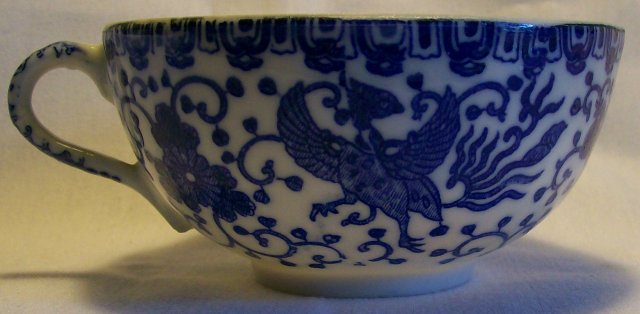 Pair of Phoenix Bird Cups