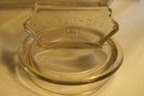 Franklin Caro Glass Advertising Canister 11