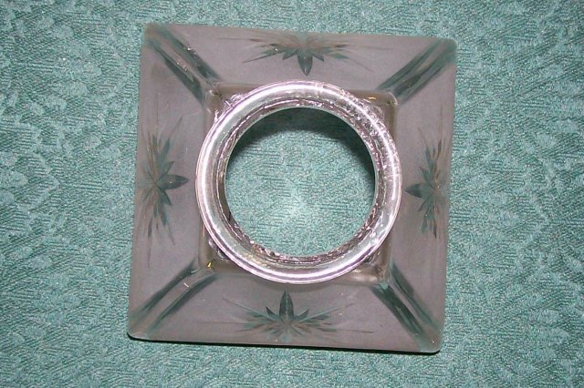 Jefferson Glass Lamp Shade : Early 1900's Sunburst #974