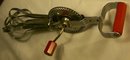 EKCO Red Bakelite Handled Egg Beater 1950s 12