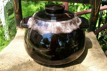 Royal Canadian Art Pottery Crock with Lid