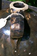 Stoneware Jug: 1800's Hand-Thrown