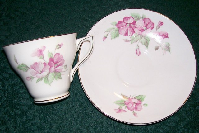 Ferneyhough Longton Hall Works Cup & Saucer