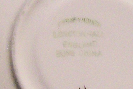 Ferneyhough Longton Hall Works Cup & Saucer