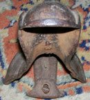 Antique Cast Iron Bath Tub Foot Eagle Claw with Drape 6.25