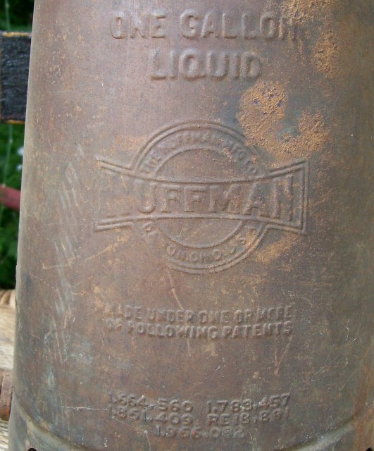 Oil Change Filler Can: Huffman