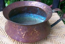 Dovetailed Copper Chamber Pot