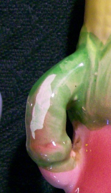 Anthropomorphic Salt & Pepper Shakers: Corn & Rhubarb