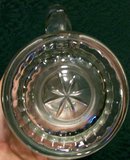 German Crystal Stein with Lid: Engraved