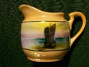 Japan Luster Creamer with Sailboat