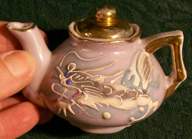 Dragonware Toy Teapot