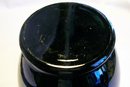 Black Amethyst Glass Vase 1930's-50's 7.25