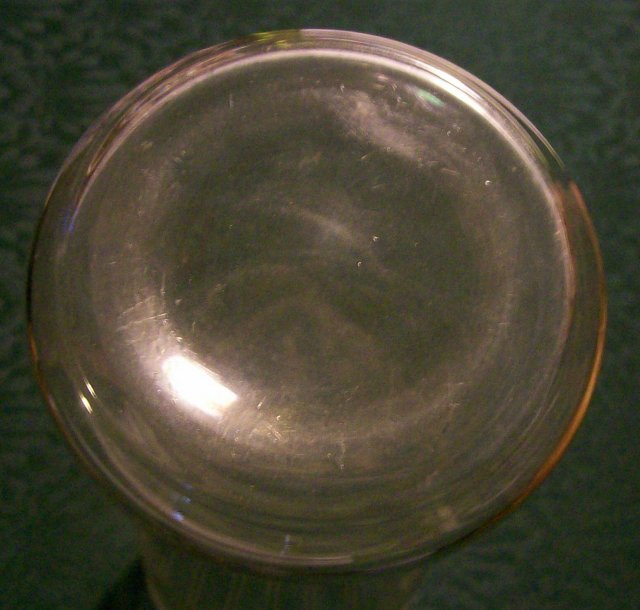 Imperial Engraved Glass Vase: Circa 1920's