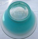 Libbey Frosted Glass Salad Set: Turquoise