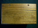 Antique Miniature Pressed Oak Dresser/Chest: Ca. 1900