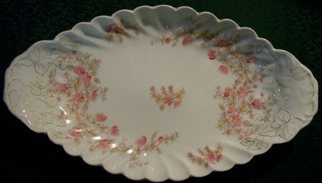 Marx & Gutherz Carlsbad Porcelain Console Bowl: Late 1890's