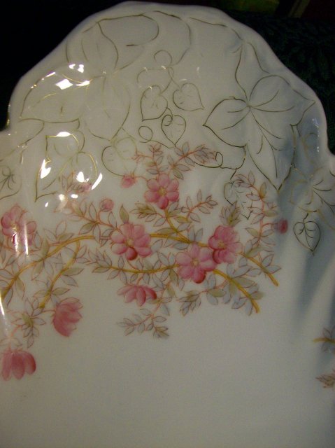 Marx & Gutherz Carlsbad Porcelain Console Bowl: Late 1890's