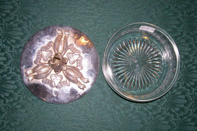 Rodney Kent Hand-Wrought Aluminum Tulip Dresser Jar