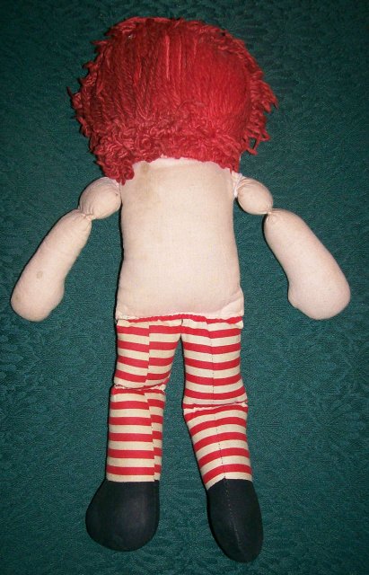 Raggedy Andy Cloth Doll by Knickerbocker 1950's-60's 15