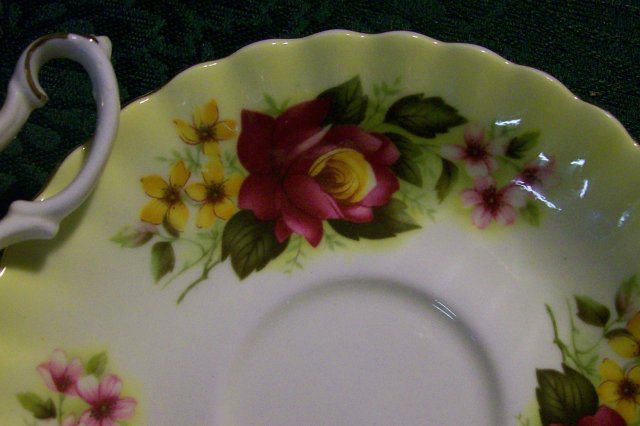 Royal Albert Bone China Cup & Saucer: Radiance Series