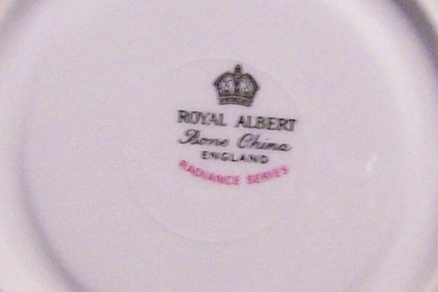 Royal Albert Bone China Cup & Saucer: Radiance Series