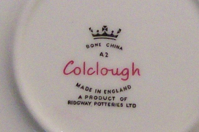 Ridgway/Colclough Bone China Cup & Saucer