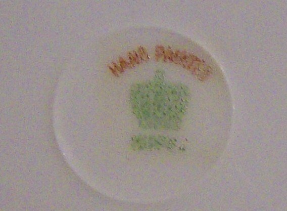 Nagoya Seito Sho Nippon Hand-painted Saucer Set/4 with Bird