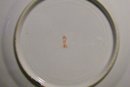 Nippon Geisha Girl Porcelain Plate Set of 6 Parasol C Red Border