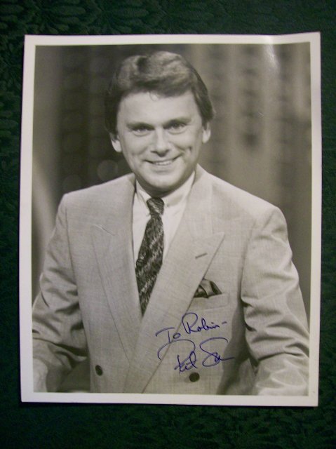 Pat Sajak Autographed Photo 8