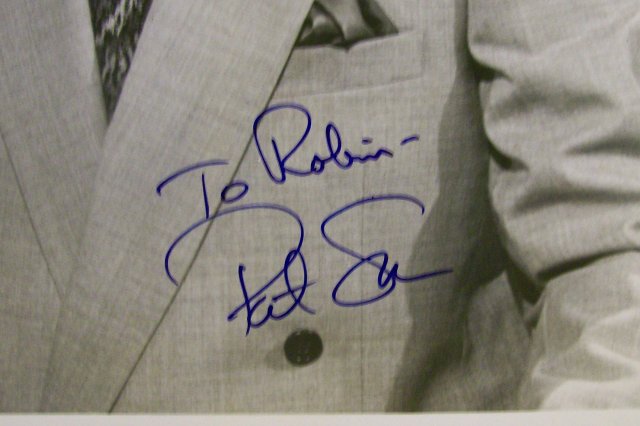 Pat Sajak Autographed Photo 8