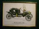 Framed Antique Auto Limited Edition Print: Ford Model T