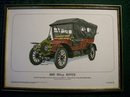 Framed Antique Auto Limited Edition Print: 1907 Rover