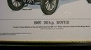 Framed Antique Auto Limited Edition Print: 1907 Rover