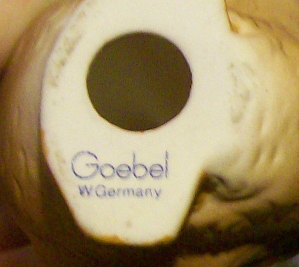 Goebel Ceramic Duck/Goose Figurine West Germany 2.75