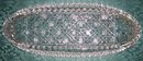 Brilliant Cut Glass Celery Tray Ca. 1900