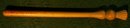 Victorian Wooden Truncheon/Baton with Thistle Decoration
