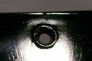 Black Amethyst Glass Wall Pocket Pair 1920's Crackle Finish 5 7/8