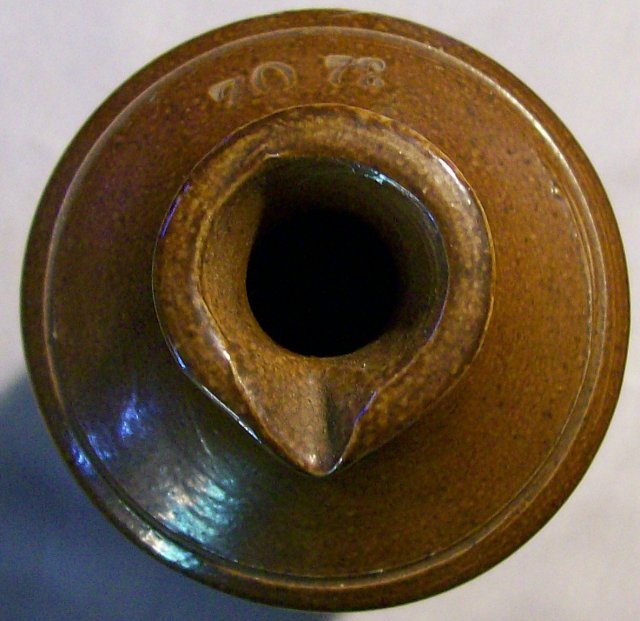 Bourne/Denby Stoneware Master Ink Bottle Quart Ca. 1862