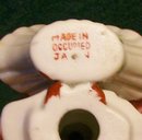 Occupied Japan Dutch Girl with Open Basket Ceramic Figurine 4.5
