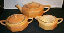 Steubenville Luster Tea Set: Art Deco